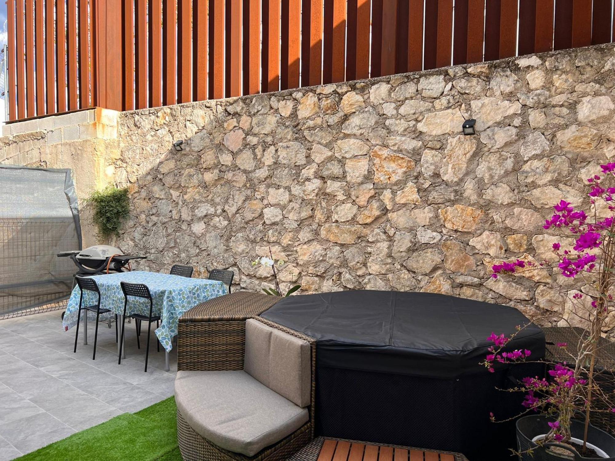 Villa Casa del Pueblo Montichelvo Esterno foto